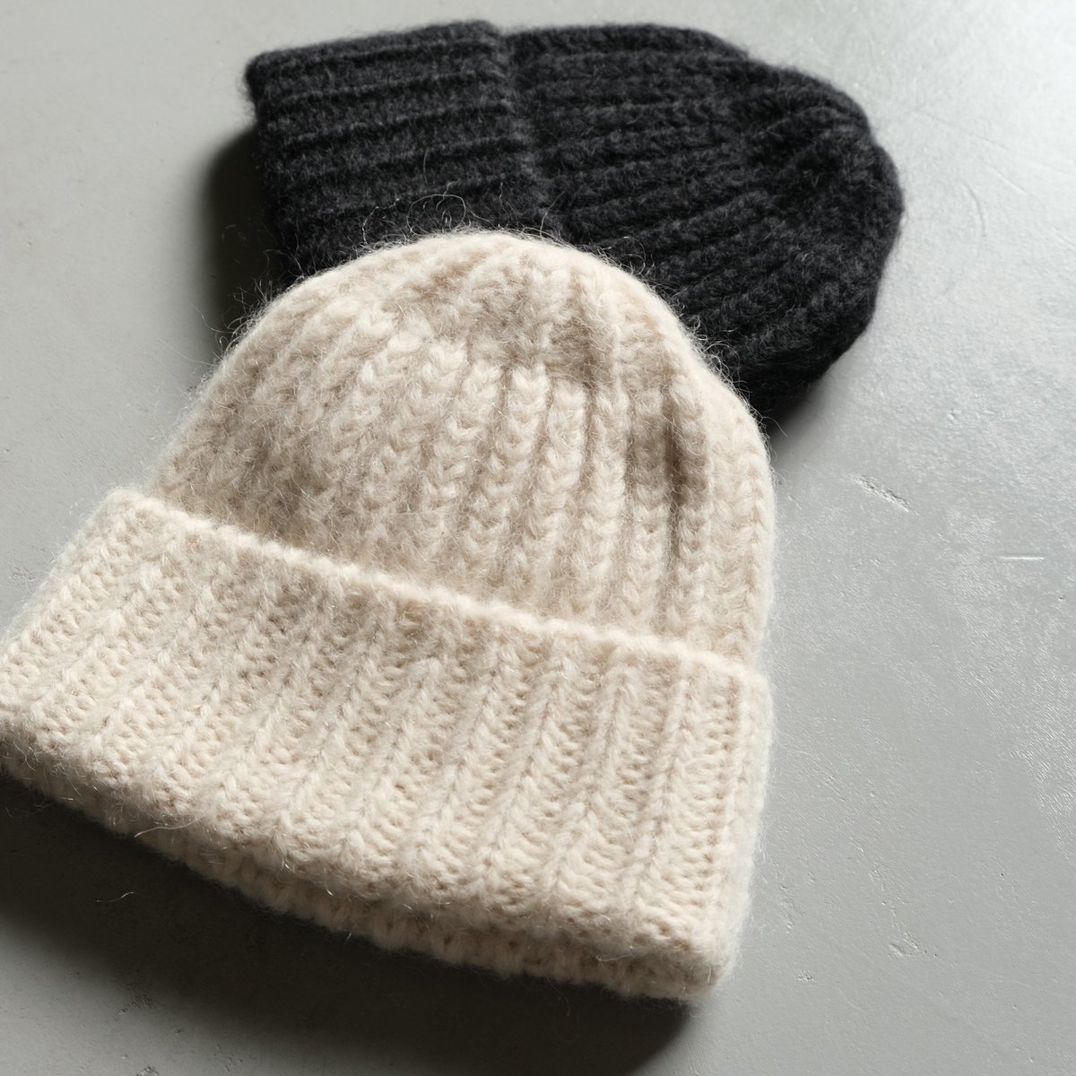 BATONER Goods LOW GAUGE MOHAIR KNIT CAP BN-22F