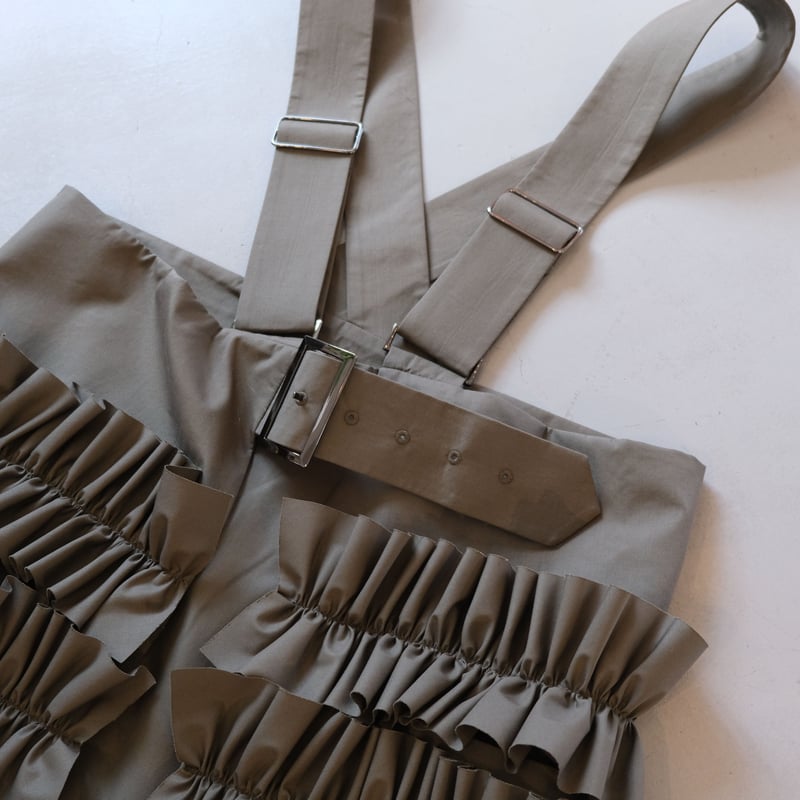 THOMAS MAGPIE raffled pocket vest【2231104】 | geep