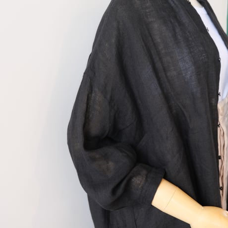 suzuki takayuki　　over blouse　　S211-15      black