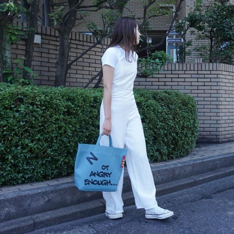 INTOXIC.    RESONATES    Mad strap tote    ナイルブルー