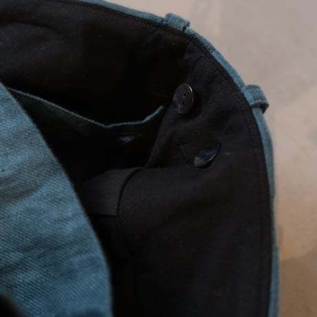 suzuki takayuki　wrapped pants　A241-28　brine blue