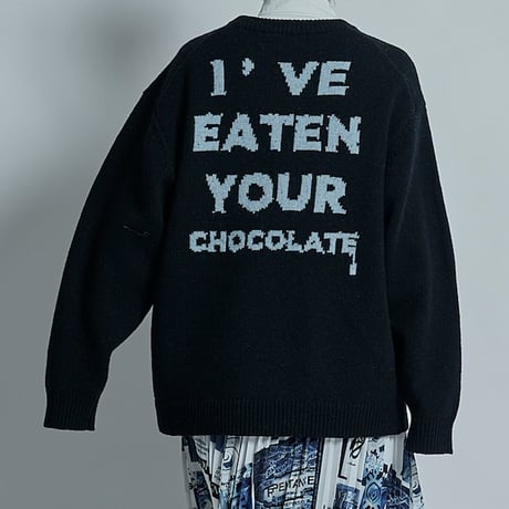 THOMAS MAGPIE　I'VE EATEN YOUR CHOCOLATE knit【2234767】