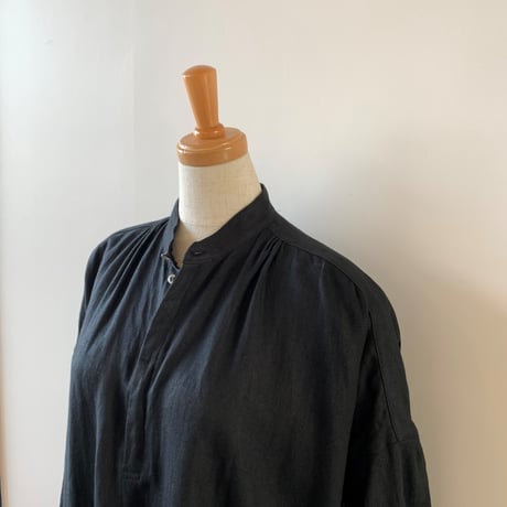 suzki takayuki　peasant dress    black　　A211-14