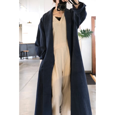 SINME  オーバーサイズコート  SS16-01    ネイビー