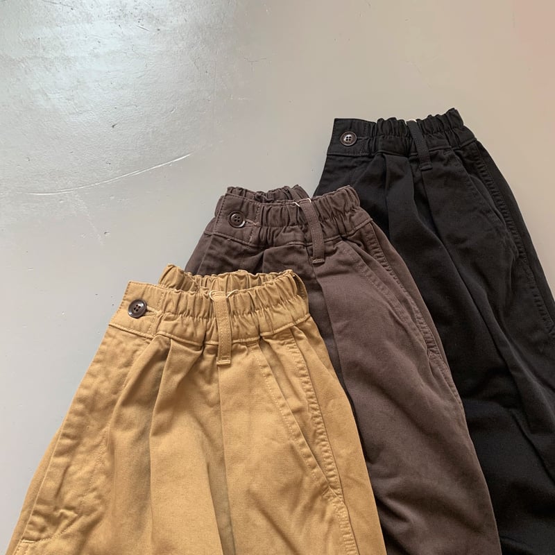 HARVESTY CIRCUS PANTS サーカスパンツ COL:34 KHAKI