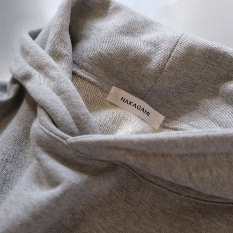 NAKAGAMI ナカガミ 2WAYデザインパーカー M0121A0037 GRAY | geep