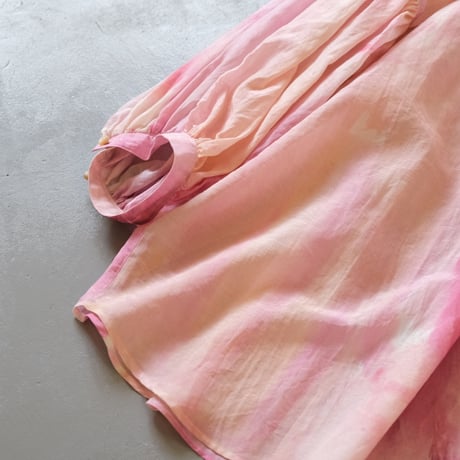 suzuki takayuki × Coci la elle     puff-sleeve blouse  / magnolia　B231-01