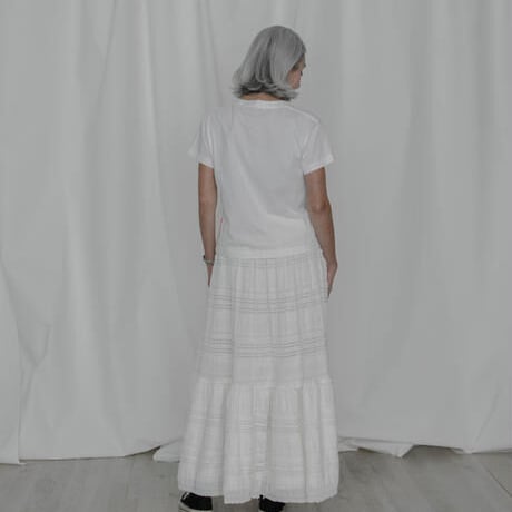 THOMAS MAGPIE　tiered lace skirt【2222606】