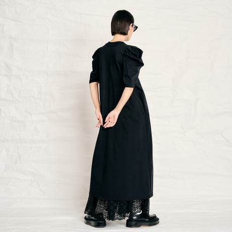 Thomas Magpie  Cotton Plain puff sleeves dress  2252825
