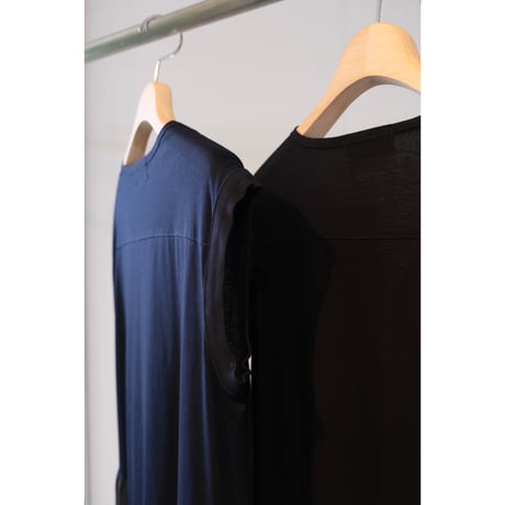 SINME  VネックC/Sワンピース  SS16-15