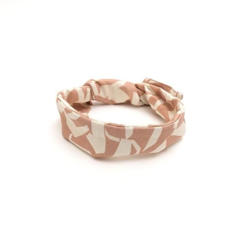 YARN&COPPER 近江のリネン リング付きミニスカーフ YARN&COPPER Linen