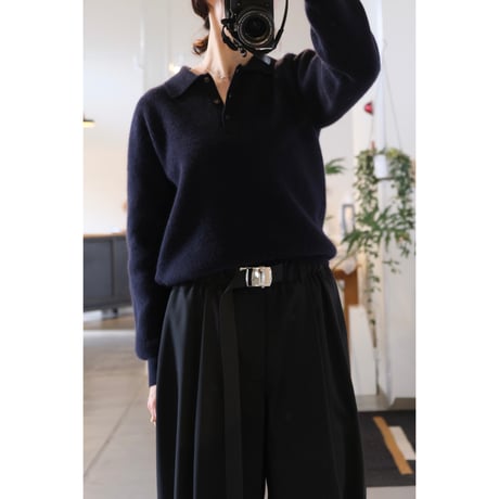 BATONER Woman CASHMERE FOX POLO