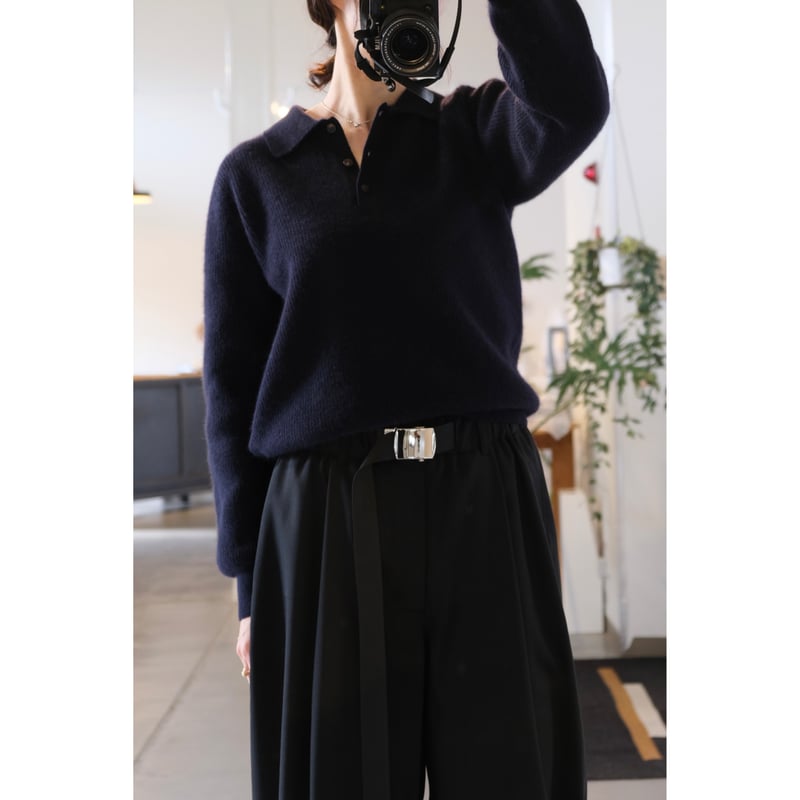 BATONER Woman CASHMERE FOX POLO | geep