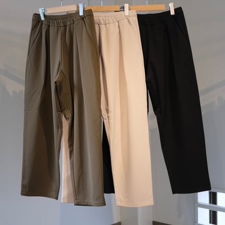 BATONER  Men  ONE TUCK JERSEY PANTS   BN-24FM-016