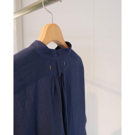 suzuki takayuki   peasant dress Ⅱ  dark blue