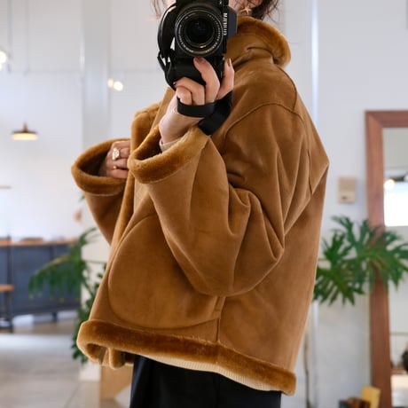 VACHEMENT  Eco Mouton Short Blouson