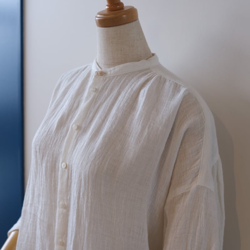 suzuki takayuki over blouse S211-15 nude