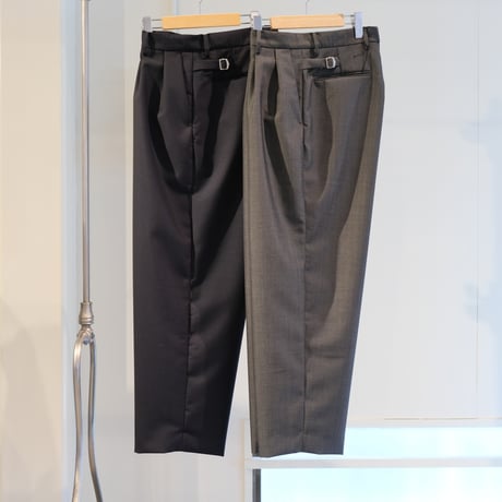 BATONER　Men SUMMER MOHAIR 2TUCK PANTS BN-24SM-012