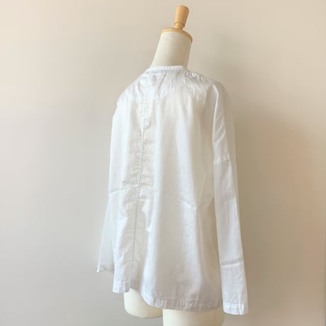 HARVESTY 　ATELIER SHIRT（アトリエシャツ）A31801　WHITE