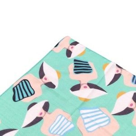 YARN&COPPER   Double gaze Organic cotton 　'Swimsuits' ハンカチ