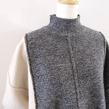 M53.　panel knit　（ UNISEX ）【 MK-005 】 Mサイズ