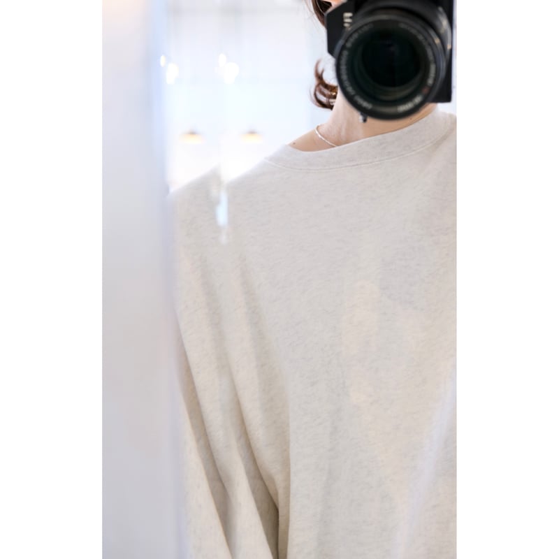 REMI RELIEF ノンストレス綿アクリル裏毛クルー | geep