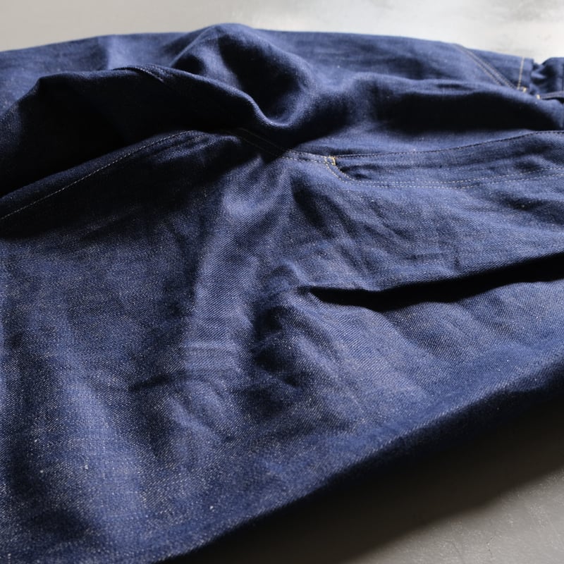極美品✨SINME　シンメ　リネンデニムシャツ　麻100%　希少　オーバーサイズ fit=scale-down,w=1200
