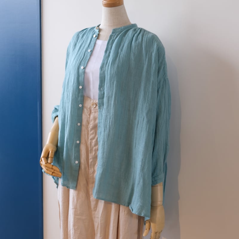 suzuki takayuki over blouse S211-15 spray suzuki takayuki over blouse S211-15 spray