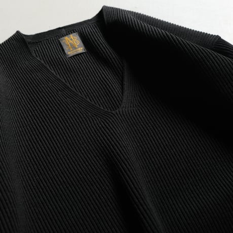 BATONER　Women   EXTRA HARD  TWIST WOOL   V-NECK   BN-21FL-012
