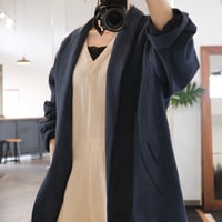 SINME  オーバーサイズコート  SS16-01    ネイビー