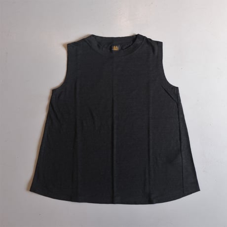 BATONER　A-LINE BOAT NECK SLEEVELESS　BN-21SL-048
