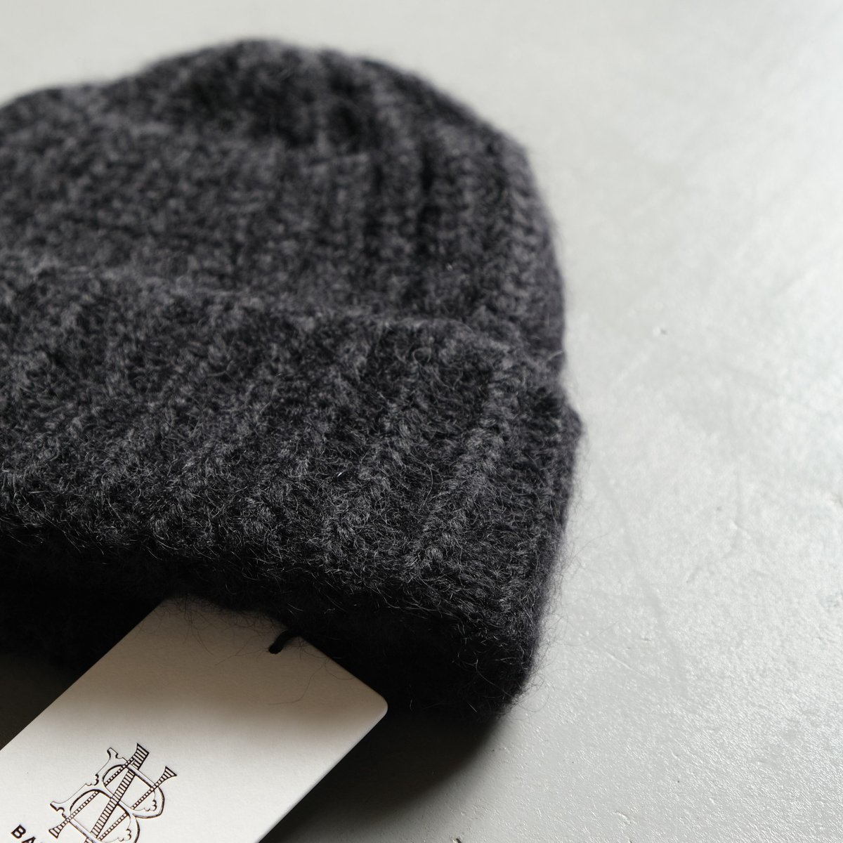 【美品】バトナー batoner アルパカ混ウール モヘア ニット帽 キャップ fit=scale-down,w=1200