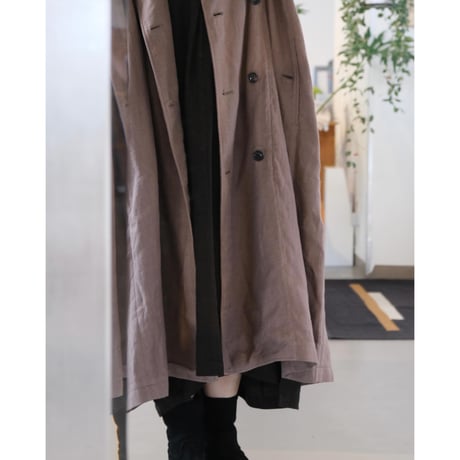 suzuki takayuki   over-coat Ⅰ  taupe