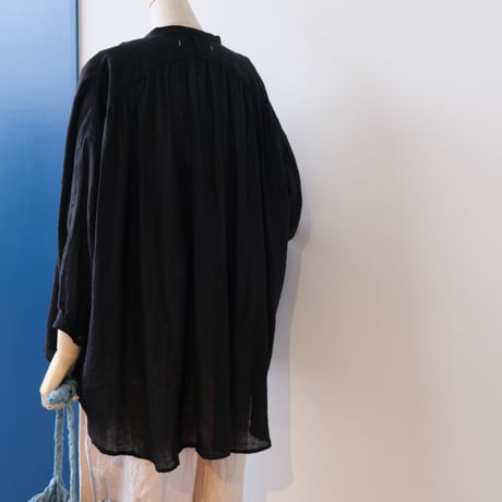 suzuki takayuki　　over blouse　　S211-15      black