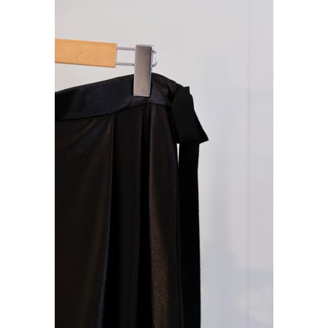 NAKAGAMI  スカート風パンツ(black)  N0425A0014