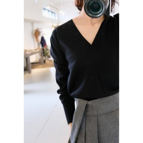 SINME   SS17-10 Ｖネックニット