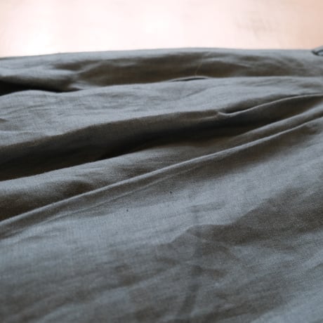 suzuki takayuki　wrapped pants　A241-28　brine blue