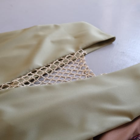 THOMAS MAGPIE　meshed dress【2232404】