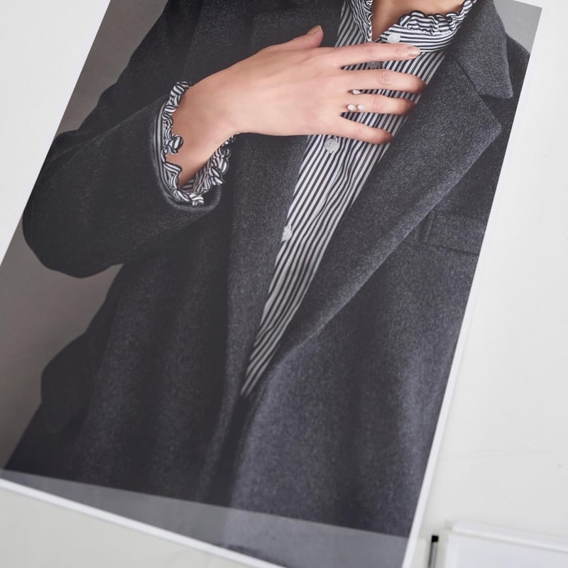 SINME スカラエンブロイダリーシャツ ホワイト×ブラック SS15-22 SINME スカラエンブロイダリーシャツ ホワイト×ブラック SS15-22