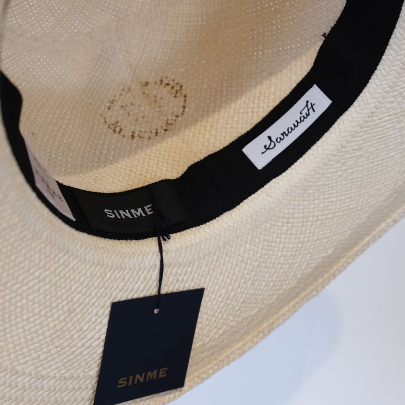 SINME SINME×Sarah hat Panama hat 58 S23SS-17-0