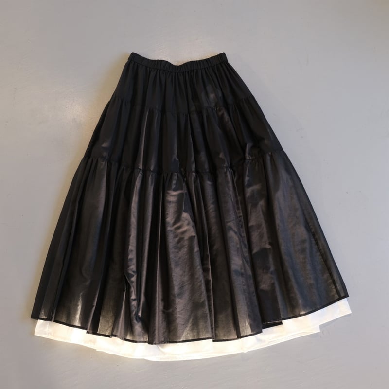 THOMAS MAGPIE tiered long skirt 2212611 | geep