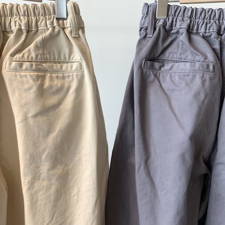 HARVESTY     CIRCUS PANTS　サーカスパンツ　　COL: 31 IVORY
