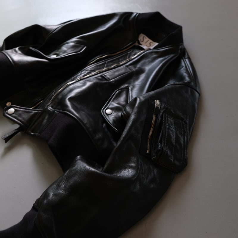 SISII シシ SISII×大草直子 L-2B Leather Flight Jacket SISII シシ SISII×大草直子 L-2B Leather Flight Jacket
