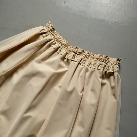 THOMAS MAGPIE　tulle print skirt　2234613