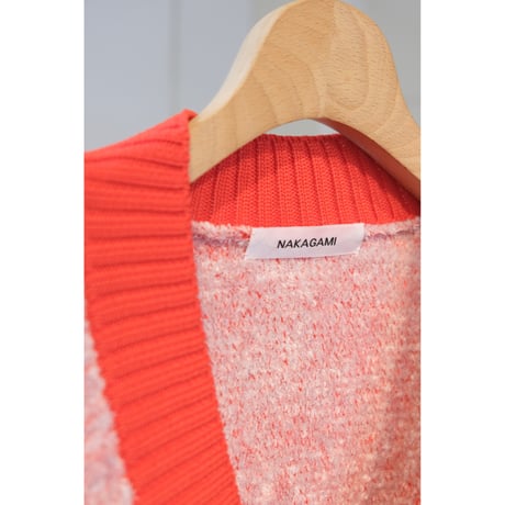 NAKAGAMI モヘアニットカーディガン unisex  サイズ1