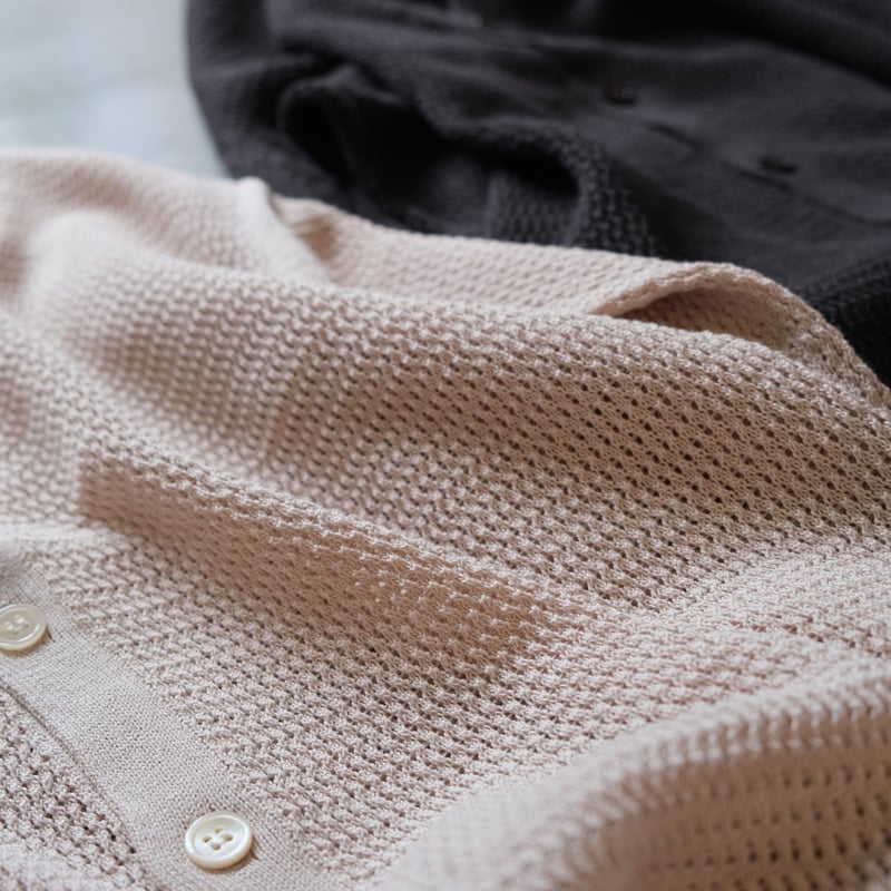 BATONER Men SUMMER KNIT V NECK CARDIGAN BN-23