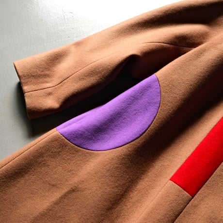THOMAS MAGPIE   　 melton colour patchcoat【2224253】