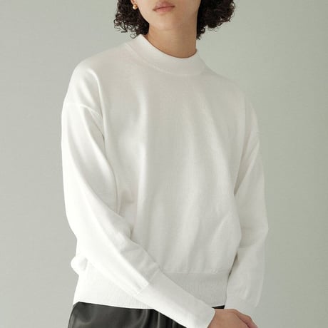 BATONER　Women SEAISLAND COTTON CREW NECK 　BN-23SL-010