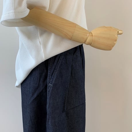 HARVESTY     DENIM CIRCUS PANTS　デニムサーカスパンツ / ワンウォッシュデニム　A11801 -98
