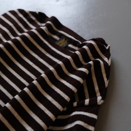 BATONER　PILEWOOL　BASUQUE SHIRT　BN-21FL-018    BLACK×WHITE